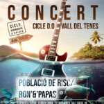 Concert amb Població de risc i Ron’&’Papas. Cicle D.O. Vall del Tenes.