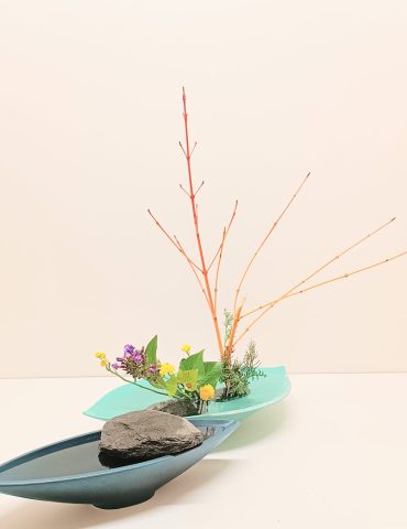 Ikebana, art floral japonès